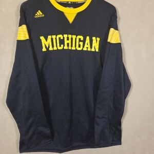 Michigan Wolverines ClimaLite long-sleeve performance shirt (O390)